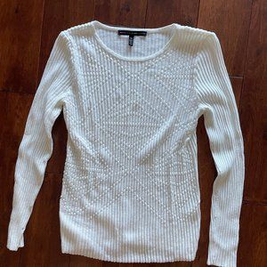 White House Black Market Patterned Sweater